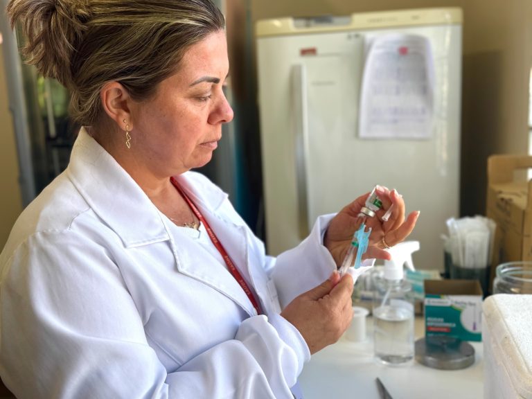 Taquara reforça campanha de vacinação contra a gripe e busca atingir 90% de cobertura