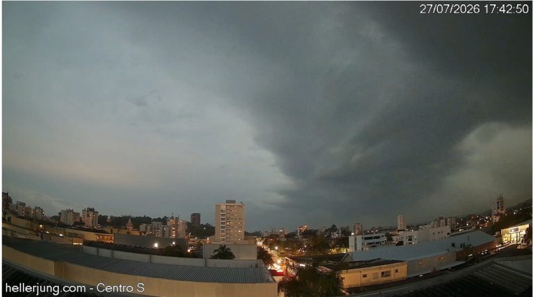 Observatório Heller & Jung registra acumulados superiores a 160 mm de chuva em três dias na região