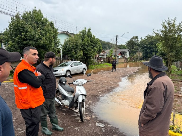 Rio Paranhana segue com redução de nível em Parobé