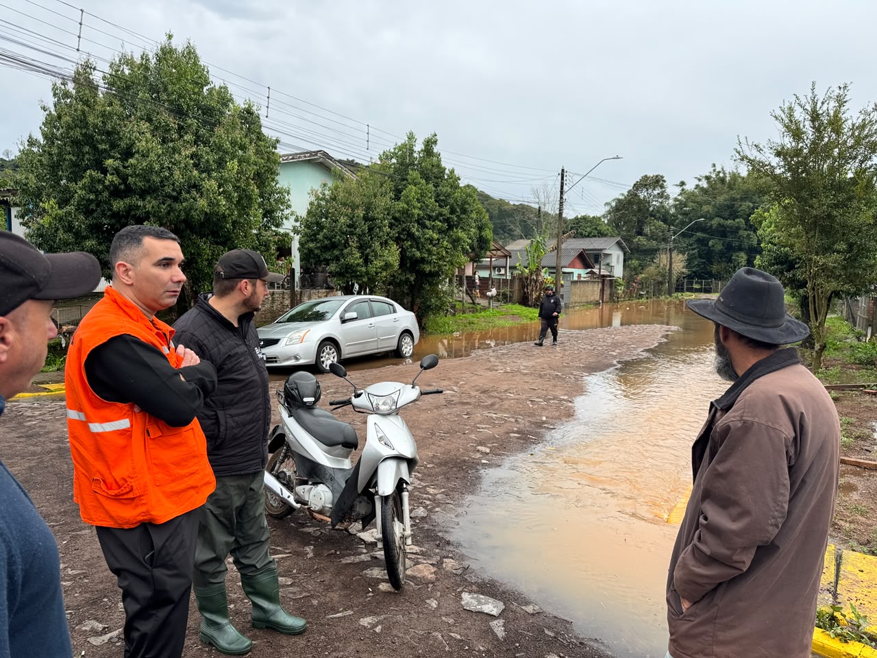 Rio Paranhana segue com redução de nível em Parobé