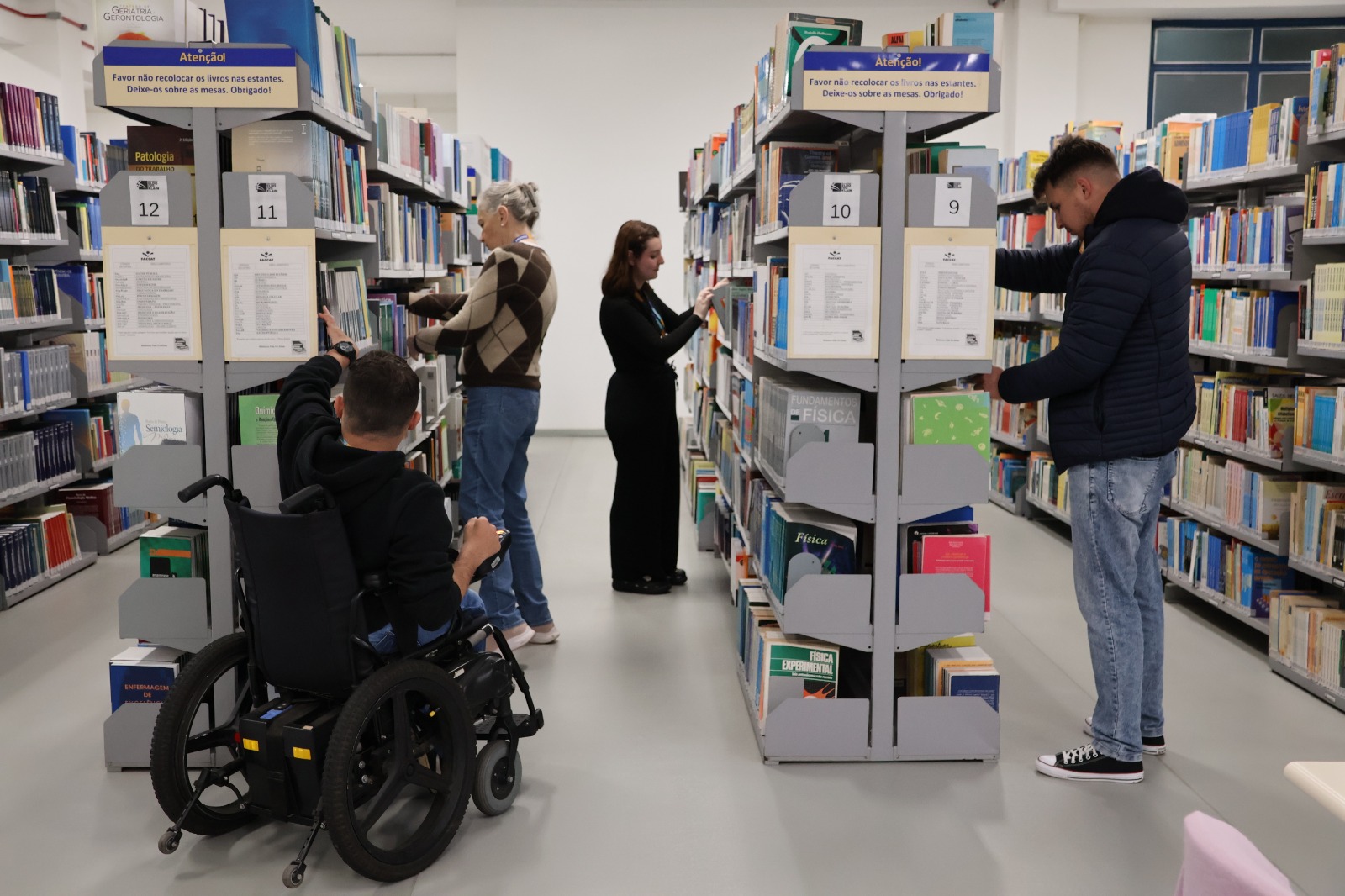 Biblioteca Eldo Ivo Klain celebra 15 anos como espaço de cultura, leitura e integração na Faccat