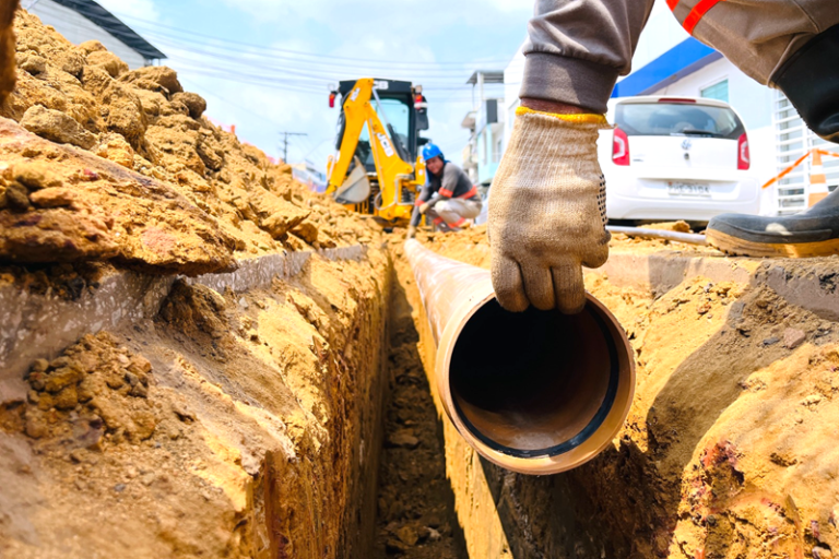 Corsan executa obras de saneamento e ampliação da rede de água em Taquara e Parobé nesta semana
