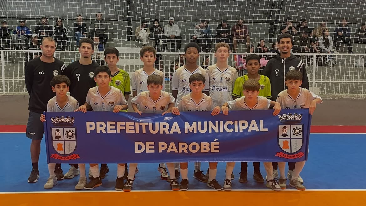 Parobé Futsal vence no Sub-13 e Sub-15 pelo Gauchão em Guaíba