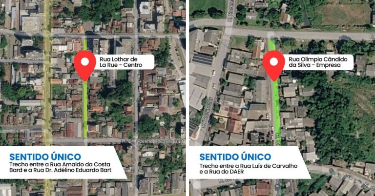 Mudanças no trânsito de Taquara entram em vigor a partir desta segunda-feira (3)
