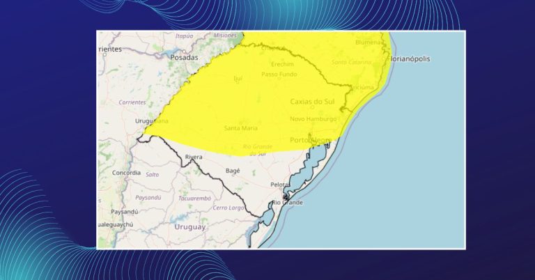 INMET divulga alertas de tempestade que abrangem o Vale do Paranhana