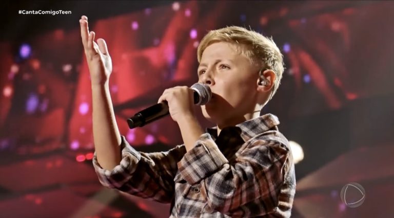 Cantor de Taquara conquista 97 jurados em reality musical da TV Record