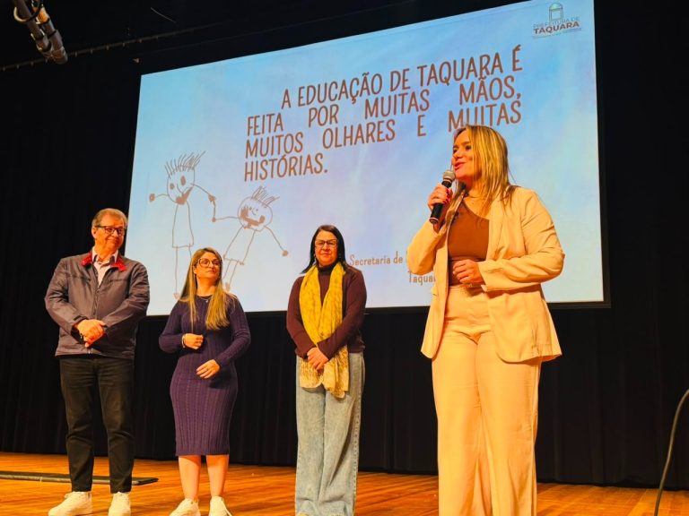 Rede Municipal de Educação de Taquara inicia segundo semestre letivo com acolhimento, cultura e formação