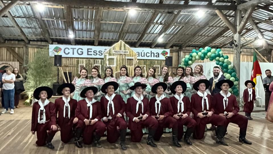 Invernada Juvenil do CTG Essência Gaúcha representa Taquara no Juvenart 2026