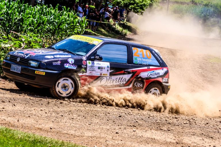Taquarense Bruno Foscarini disputa liderança do Gaúcho de Rally em Ipiranga do Sul