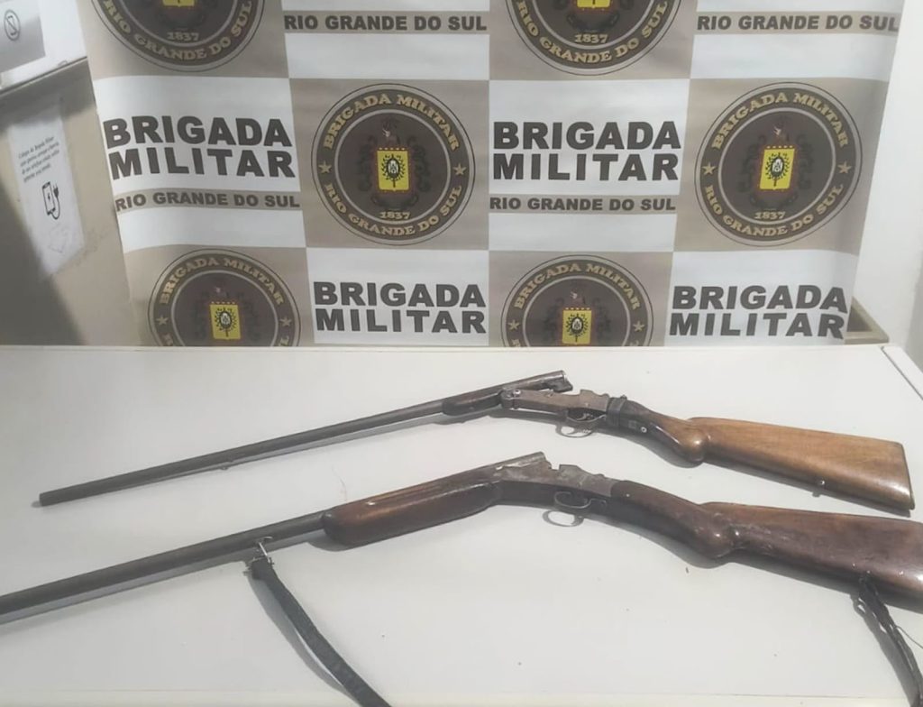Homem é preso por violência doméstica e armas são apreendidas em Taquara