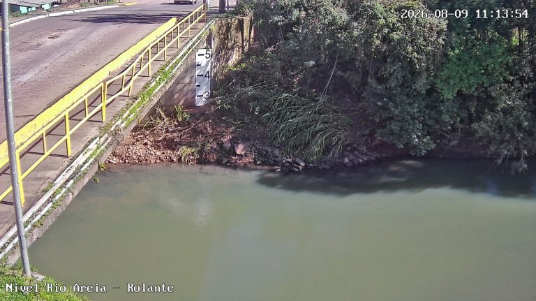 Rolante passa a contar com monitoramento 24 horas do nível do Rio Areia e sensor de qualidade do ar