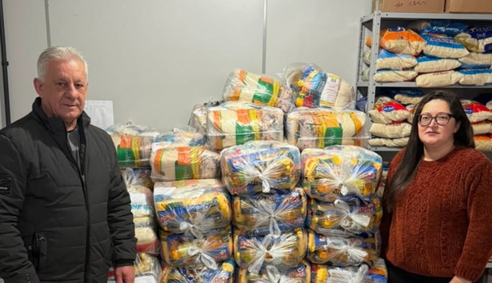 Rolante arrecada 1,5 tonelada de alimentos durante inscrições para campeonato de Futebol 7