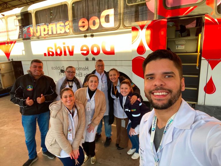 Campanha de doação de sangue arrecada 76 bolsas em Igrejinha