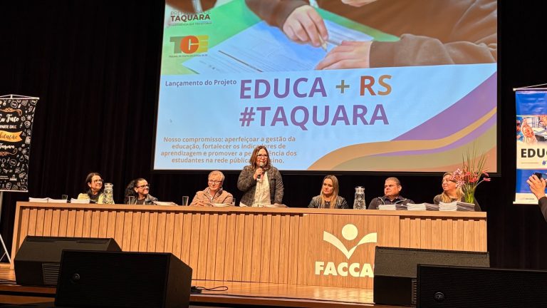 Taquara lança Educa Mais para fortalecer gestão pedagógica e aprendizagem na rede municipal