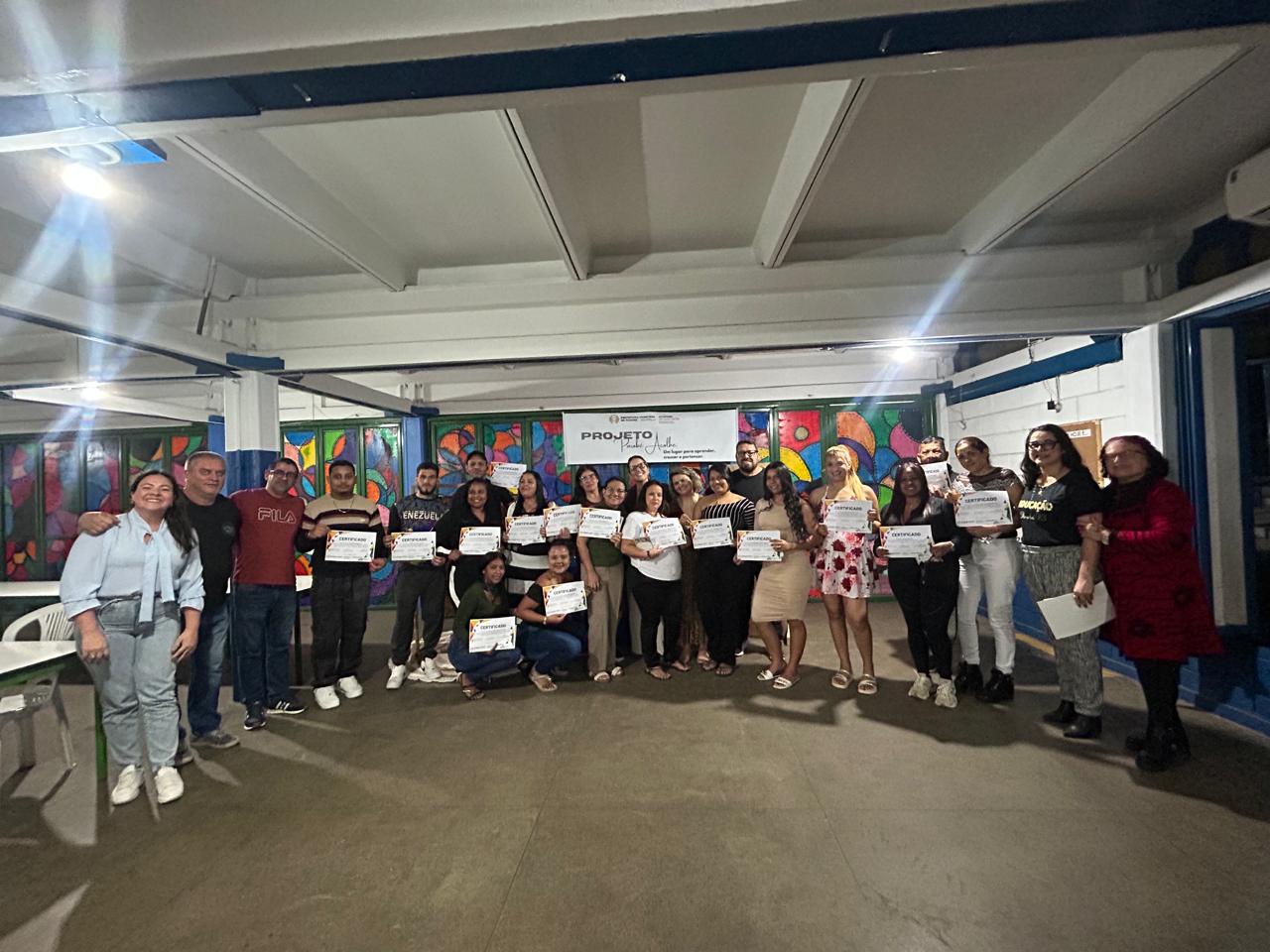 Parobé celebra formatura do Curso de Língua Portuguesa para Migrantes