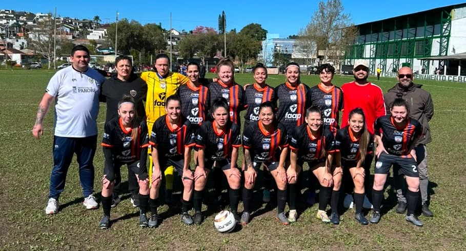 Time de Parobé assume a ponta do Campeonato Estadual de Futebol de Campo Feminino
