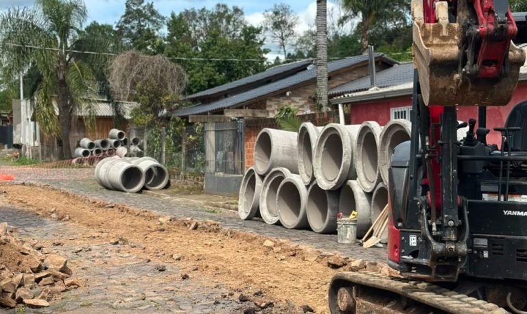 Parobé investe em nova rede de drenagem no bairro Vila Feliz