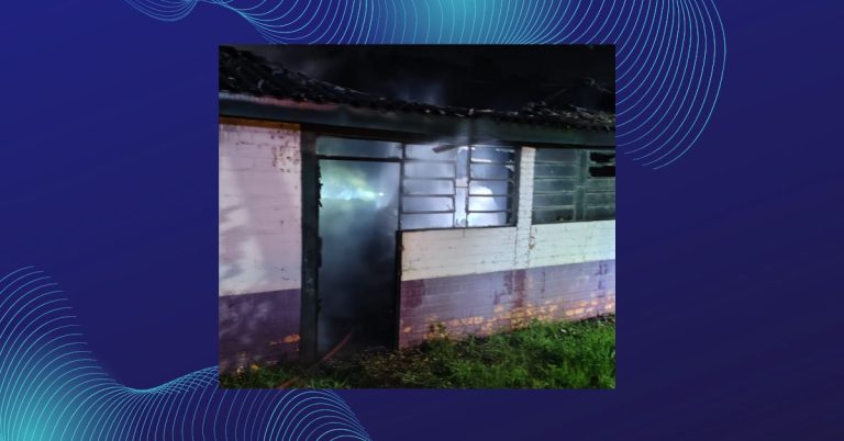 Incêndio atinge sede abandonada do Fluminense em Três Coroas