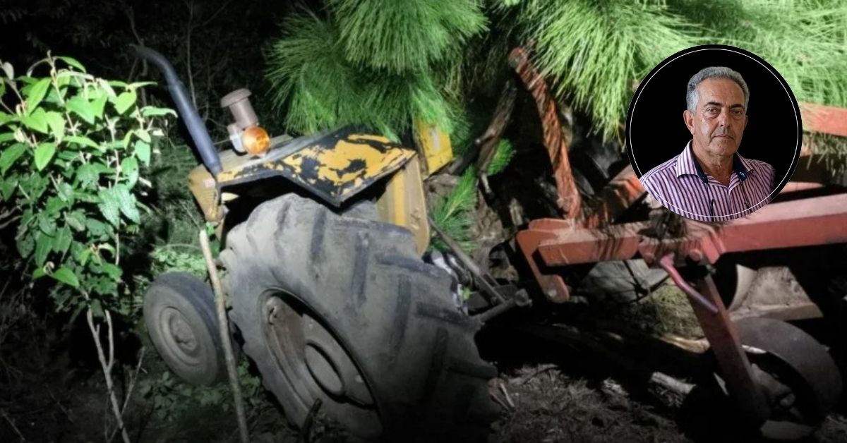 Homem é encontrado morto próximo a trator em propriedade rural de Parobé