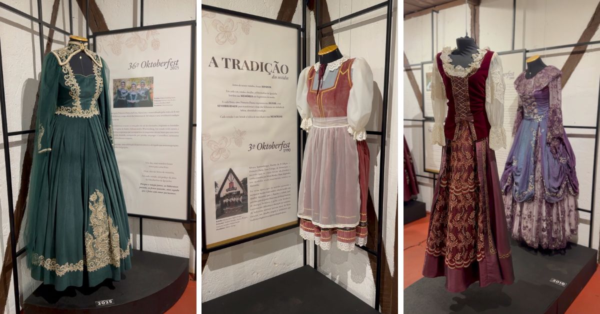 Memorial das Soberanas preserva história e homenageia mulheres da Oktoberfest de Igrejinha