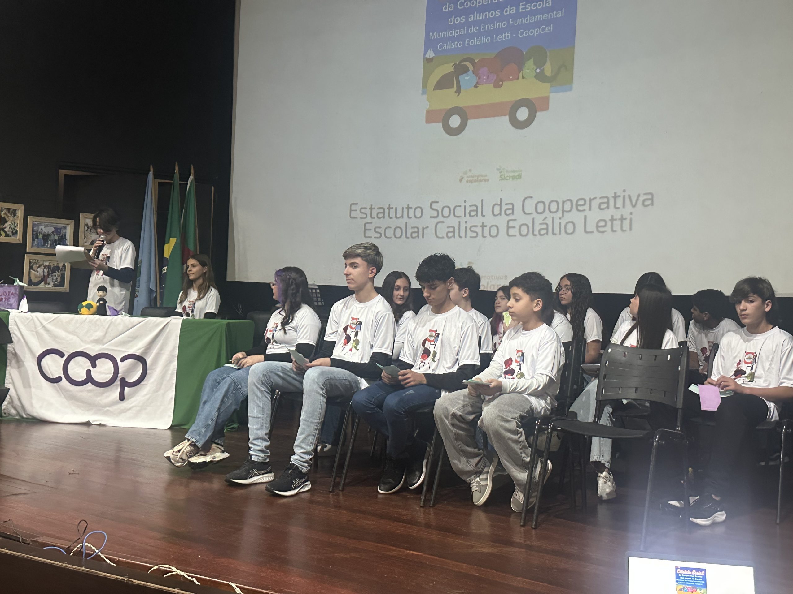 Escola Calisto Letti cria primeira Cooperativa Escolar em Taquara