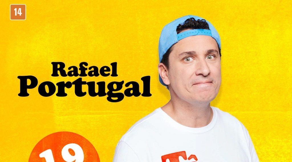 Rafael Portugal apresenta espetáculo de humor na Faccat em novembro