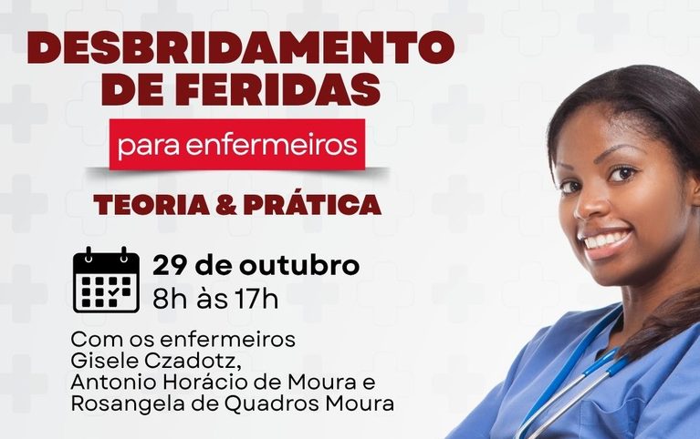 Hospital de Parobé abre inscrições para segunda edição de curso de desbridamento de feridas para enfermeiros